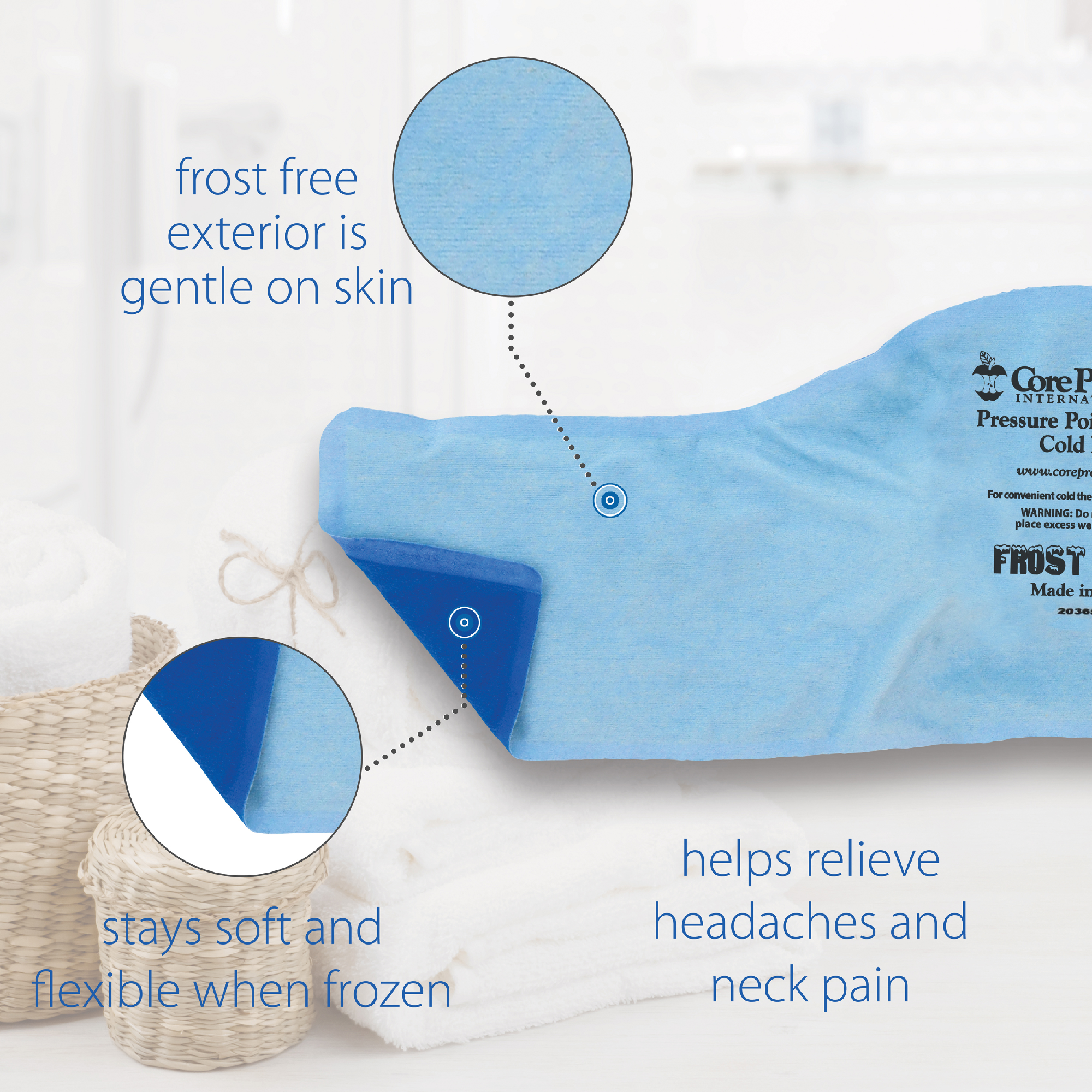 Dual Comfort Pressure Point Cold Therapy Pack