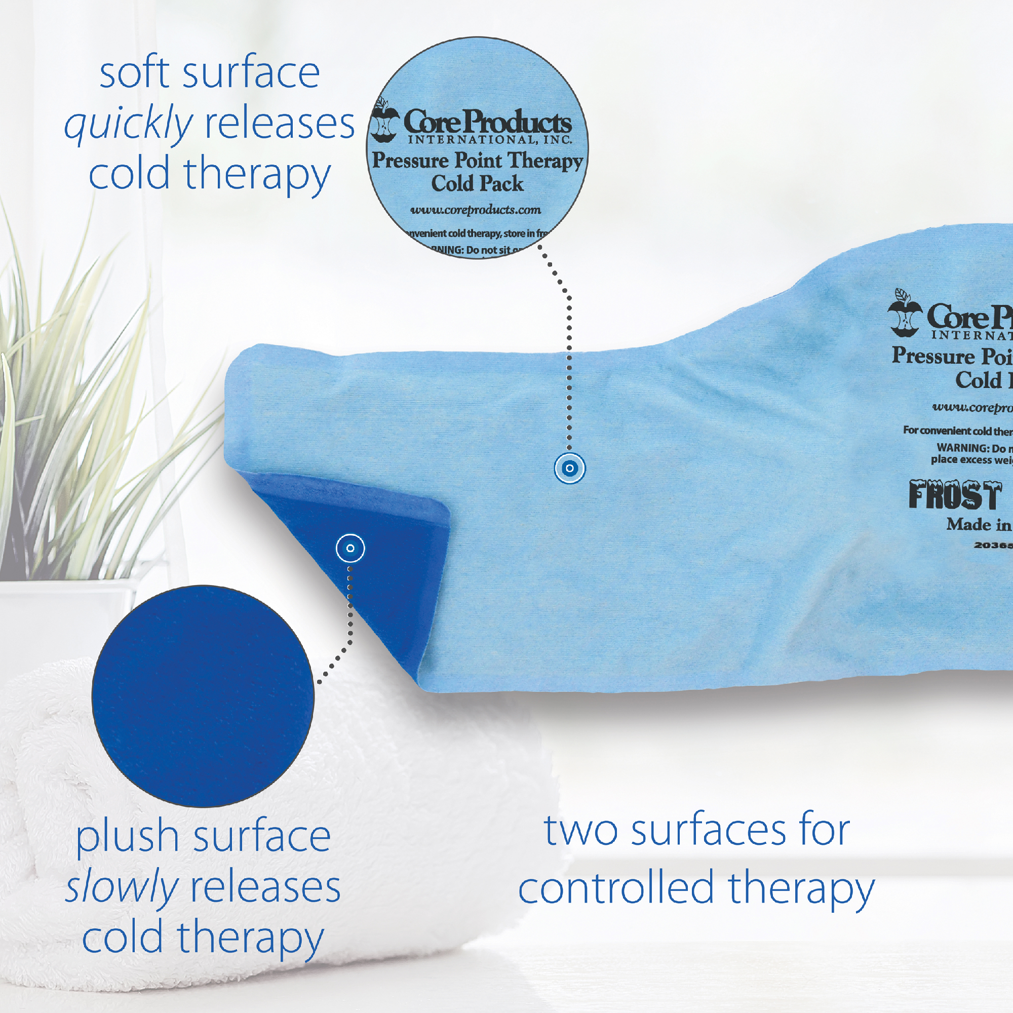 Dual Comfort Pressure Point Cold Therapy Pack