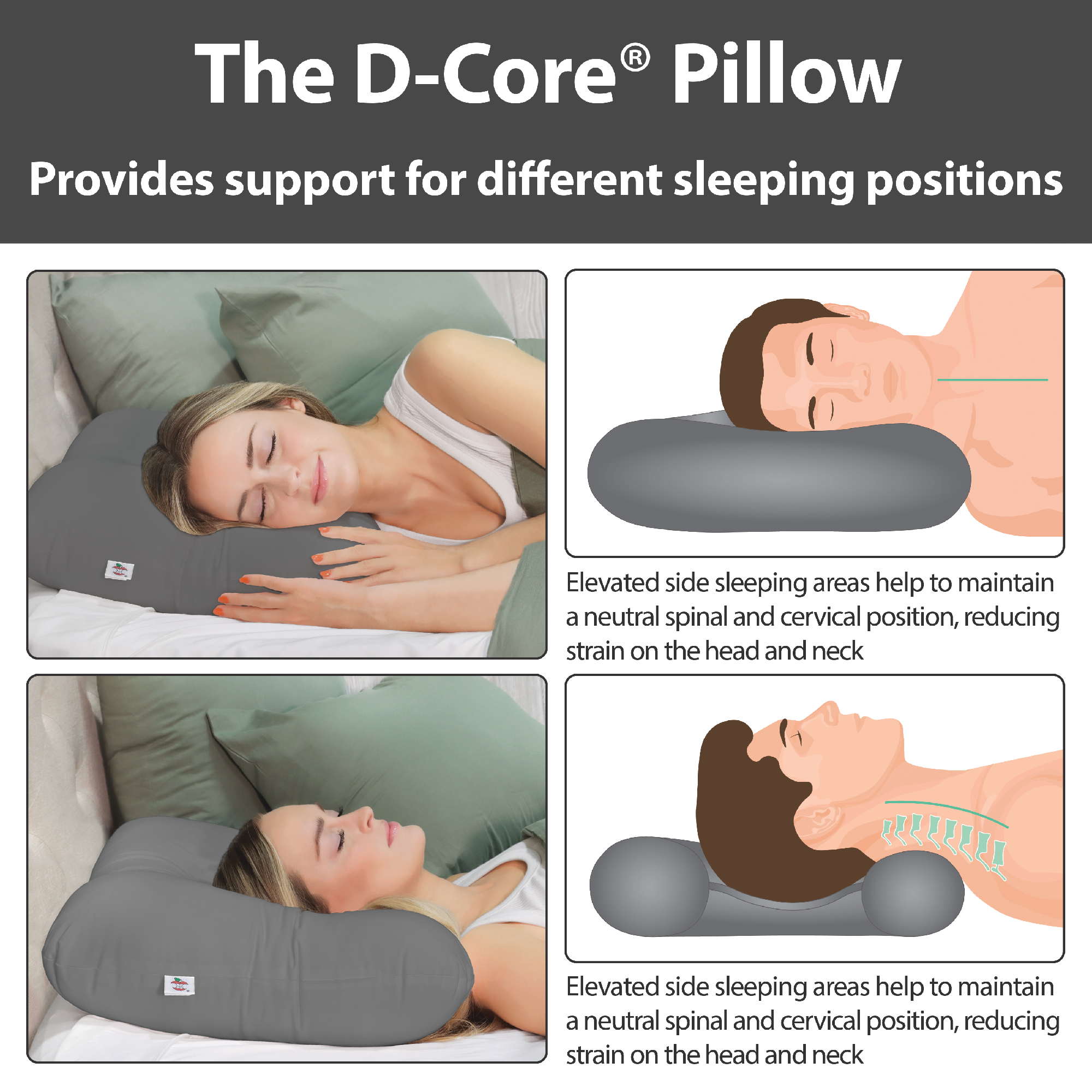 D-Core Cervical Support Pillow