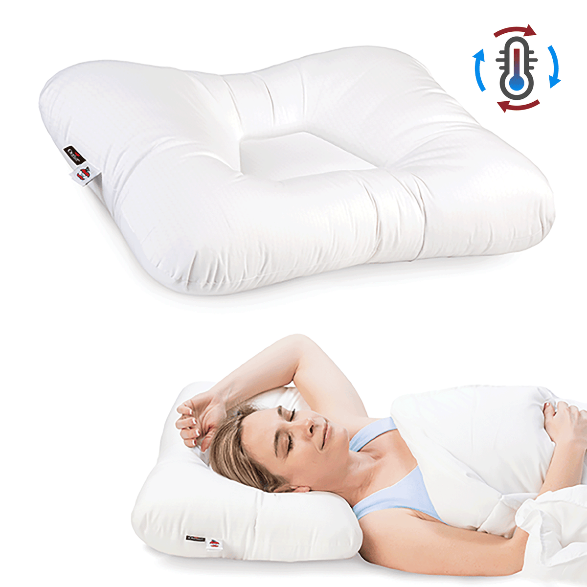 Core Products 8220 Tri Core Comfort Zone pillow gentle