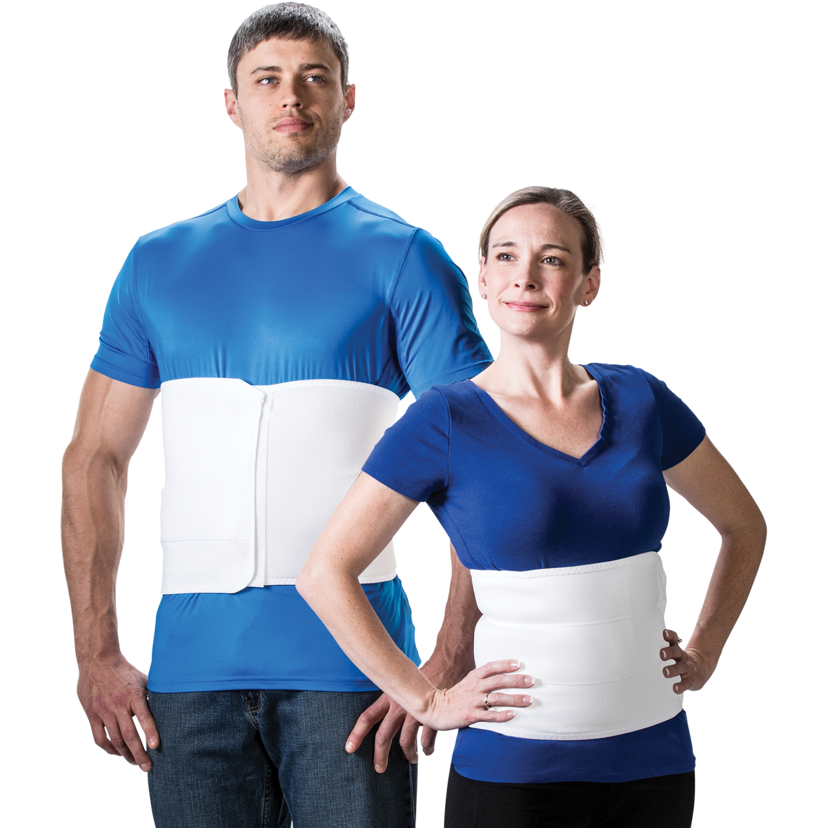 Abdominal Binder Post Surgery for Women or Men - 12 Wide Stomach Supp -  Armstrong Amerika