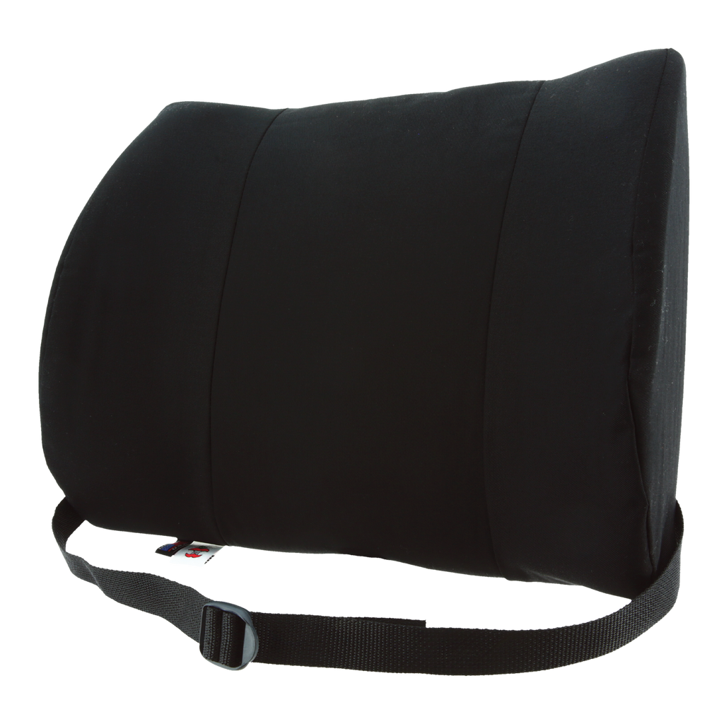 Seat Back Lumbar Cushion with Elastic Strap